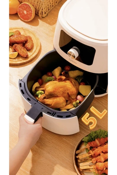 Lydsto Airfryer 5 L Xxl Akıllı Yağsız Fritöz - Türkiye Garantili - Resim 3