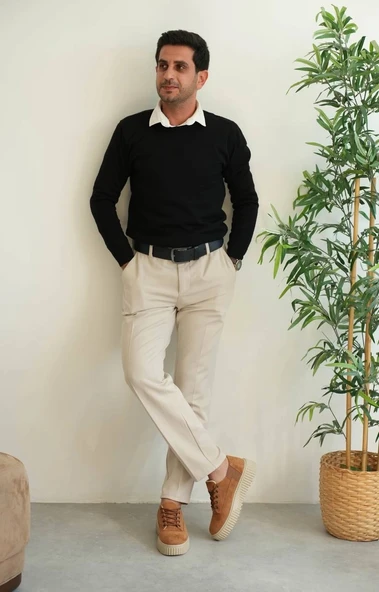 KB-X516 Kuback Taba Süet Günlük Erkek Ayakkabı - Resim 2