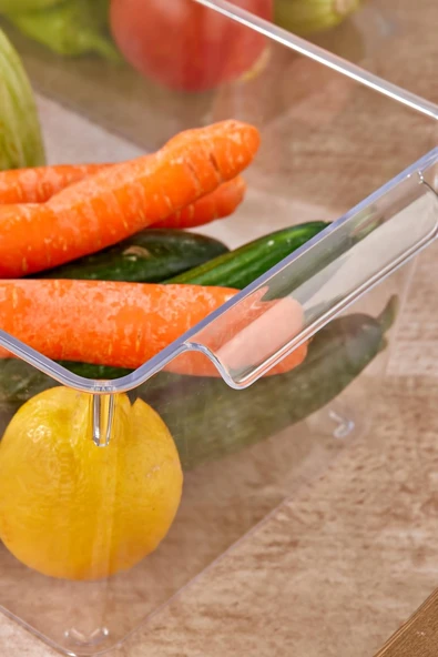 3 Lü Buzdolabı Organizeri & Buzdolabı Düzenleyici 6 lt - Resim 3