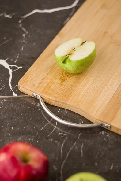 Bambu Kesme Tahtası Sunum Tahtası 20x30 - Resim 2