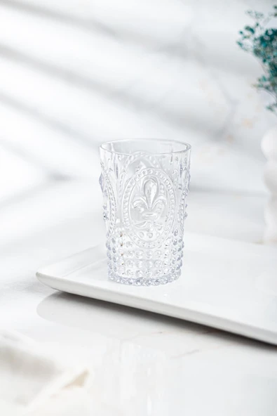 Akrilik Şeffaf Tekli Kısa Bardak & Su Meşrubat Kahve Yanı Bardağı 400 ml ( Cam Değildir ) - 2