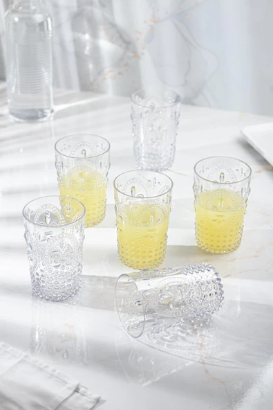 Akrilik Şeffaf Tekli Kısa Bardak & Su Meşrubat Kahve Yanı Bardağı 400 ml ( Cam Değildir ) - 3