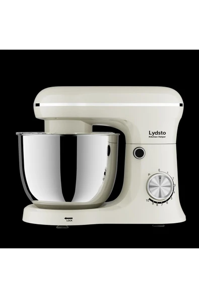Lydsto Kitchen Helper Pv-4700 1500w-5.2 Litre -10 Kademe Hız Ayarı Stand Mikser Hamur Yoğurma Makinesi Krem - Resim 2