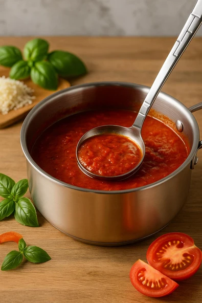 Paslanmaz Çelik Sos Servis Maşası 20 cm - Resim 2