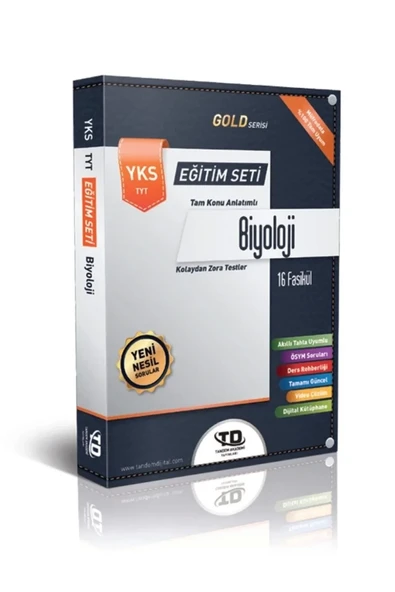 TANDEM YAYINLARI YKS GOLD SERİSİ TYT BİYOLOJİ FASİKÜL SET ürün görseli
