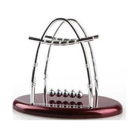 Newton Balans Denge Topu Oval Küçük Boy Dekoratif Hediyelik - Resim 2