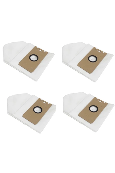 Lydsto W2 Ve W2 Lite Uyumlu Robot Süpürge Toz Torbası - 4'lü