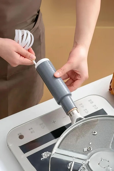 Silikon Saplı Pratik Mutfak Gereci Kaplama Uçlu Çok Amaçlı 14 cm ürün görseli