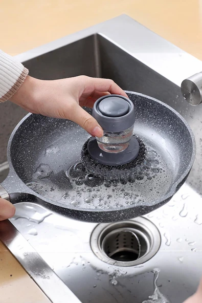 Hazneli Plastik Bulaşık Teli ürün görseli