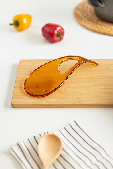 Akrilik Bal Tezgah Üstü Kirli Kaşıklık & Kepçe Altlığı - Resim 4