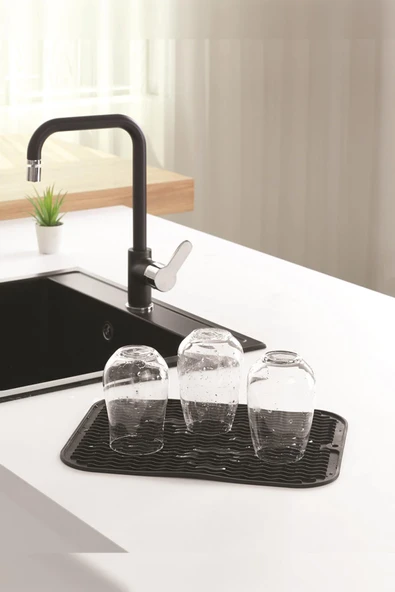 Silikon Çok Amaçlı Kaydırmaz Mat & Bulaşıklık (28*36 Cm ) - Resim 3