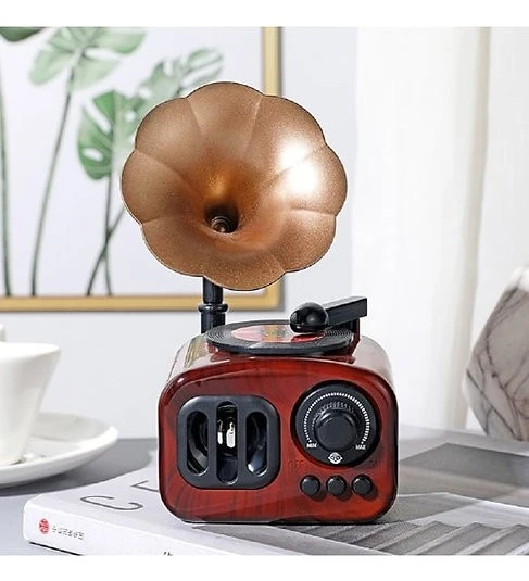 Nostajik Gramofon Müzik Kutusu N-24 - Resim 3
