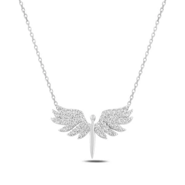 Gümüş Mikail Meleği Kolye ürün görseli 1