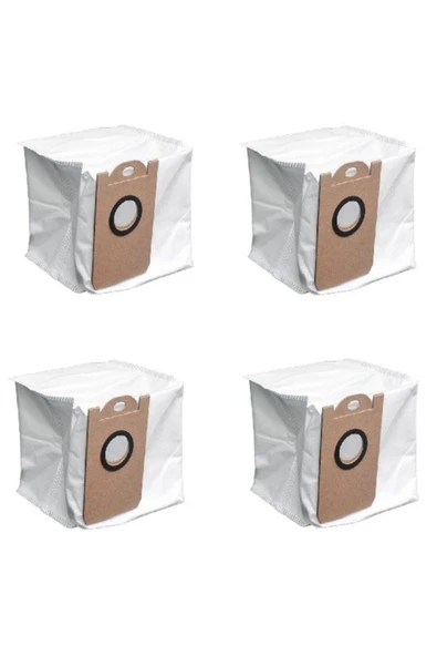 Lydsto R Ve S Serisi Uyumlu Robot Süpürge Toz Torbası 4'lü