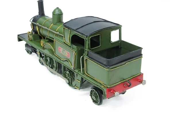 Dekoratif Metal Lokomotif - Resim 3