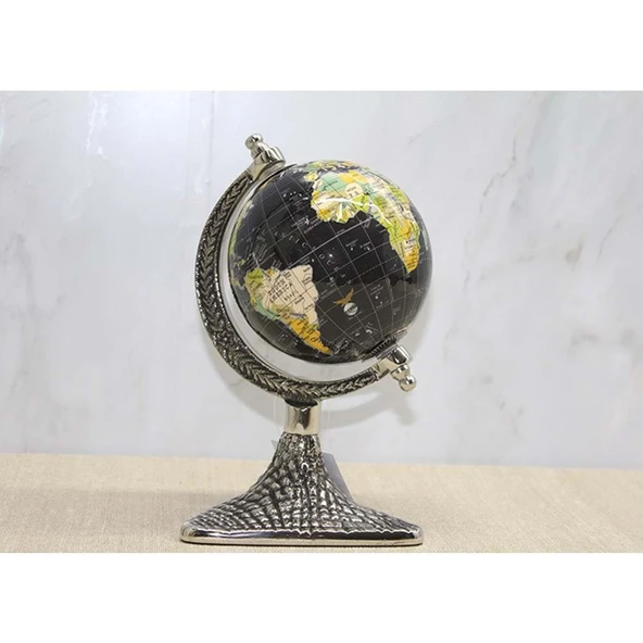 Dekoratif Dünya Küre Biblo - Resim 2