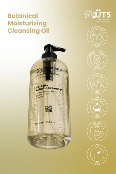 Cosmogenesis Labs Yüz Ve Makyaj Temizleme Yağı 400ml - 5
