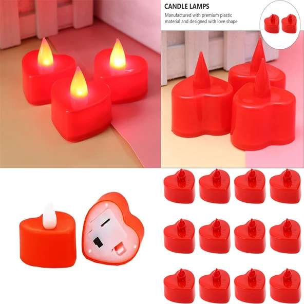 Kalp Led Lamba ürün görseli 1