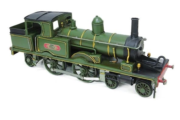 Dekoratif Metal Lokomotif - Resim 2