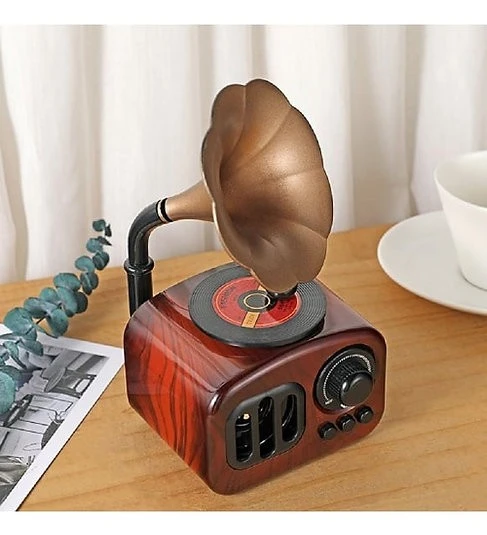 Nostajik Gramofon Müzik Kutusu N-24 ürün görseli 1