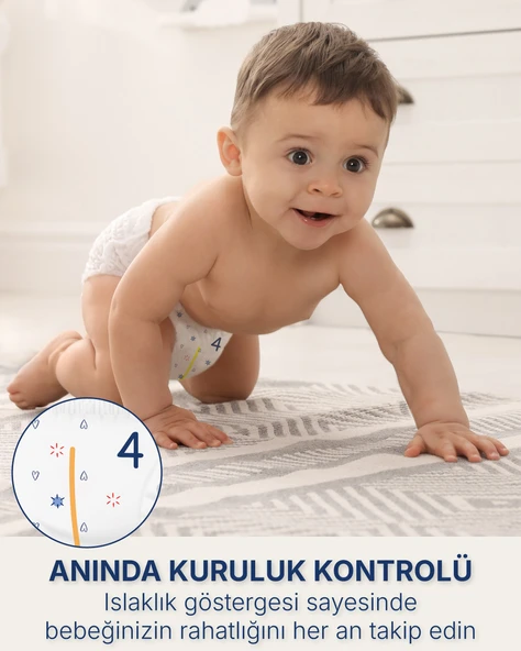 Paddlers Külot Bebek Bezi 4 Numara Maxi 90 Adet (7-14 Kg) Ekstra Fırsat Paketi - Resim 4