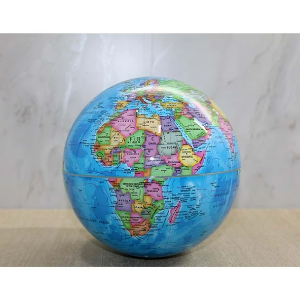 Masa Üstü Dönen Dünya Küre - Resim 2