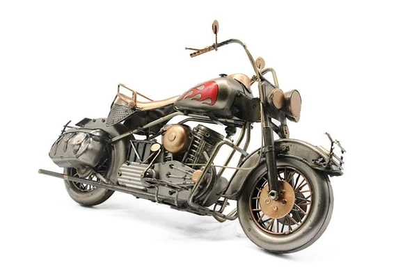 Dekoratif Metal Motorsiklet ürün görseli 1