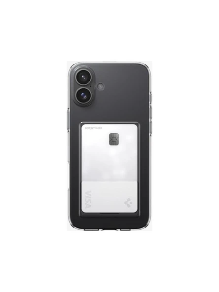 Spigen iPhone 16 Plus ile Uyumlu Kılıf Crystal Slot Crystal Clear ürün görseli