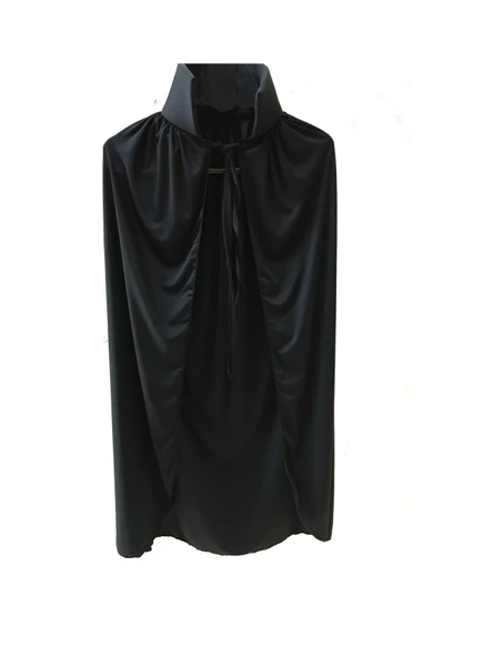 Parti Aksesuar Siyah Yakalı Pelerin Çocuk Boy 90 cm - Resim 2