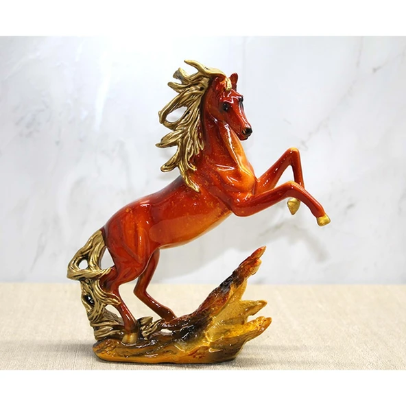 Polyester Şahlanmış At Figürü ürün görseli 1