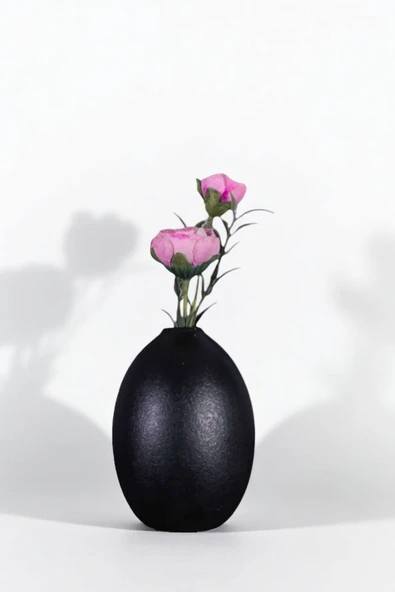 Vazo Küçük Vazo Masa Üstü Vazo Ev Dekorasyon Vazo Altın Renk Model 70 - Resim 7