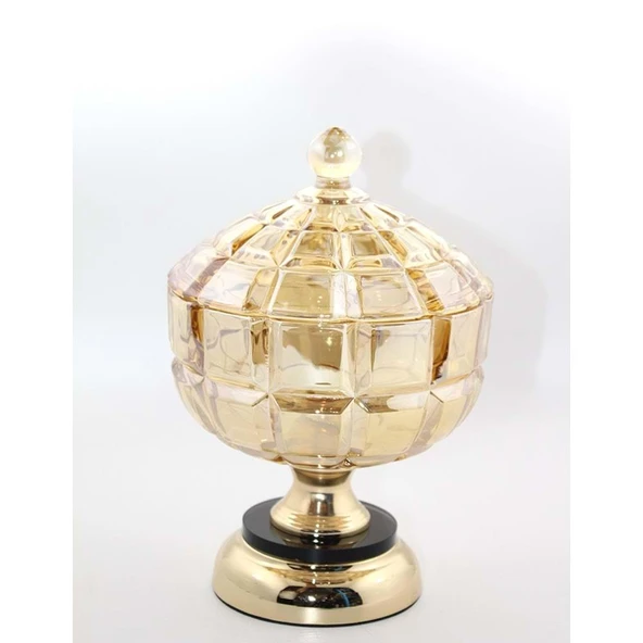 Kapaklı Cam Şekerlik ürün görseli 1