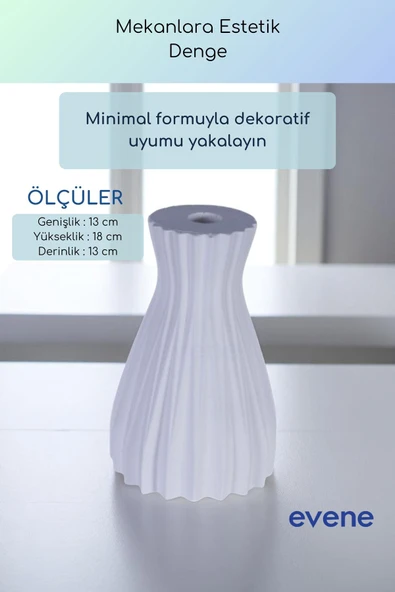 Vazo Küçük Vazo Masa Üstü Vazo Ev Dekorasyon Vazo Altın Renk Model 73 - Resim 9