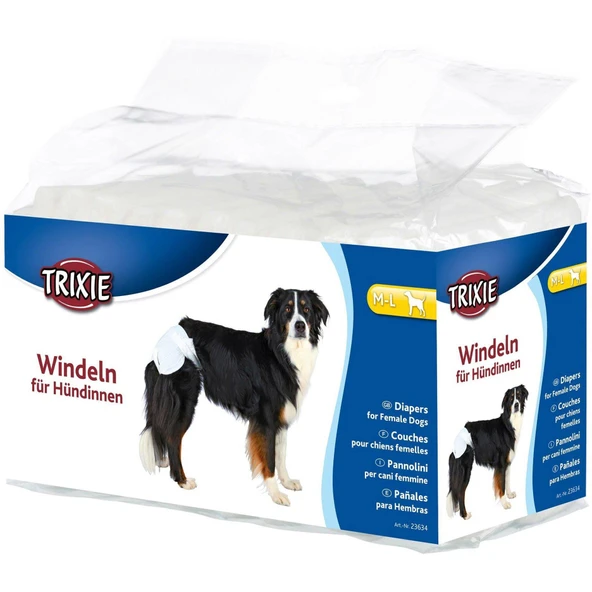 Trixie Köpek Külot ve Pedi Medium-Large 36-52 cm,12Adet ürün görseli