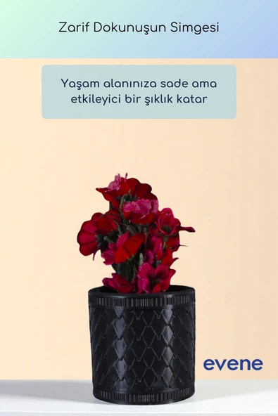 Vazo Küçük Vazo Masa Üstü Vazo Ev Dekorasyon Vazo Altın Renk Model 87 - Resim 2