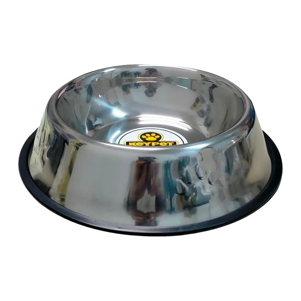 Keypet Çelik Kedi ve Köpek Mama Kabı 18 cm 16 oz ürün görseli