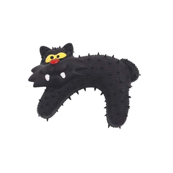 M-Pets Halloween Black Cat Köpek Oyuncağı - Resim 2