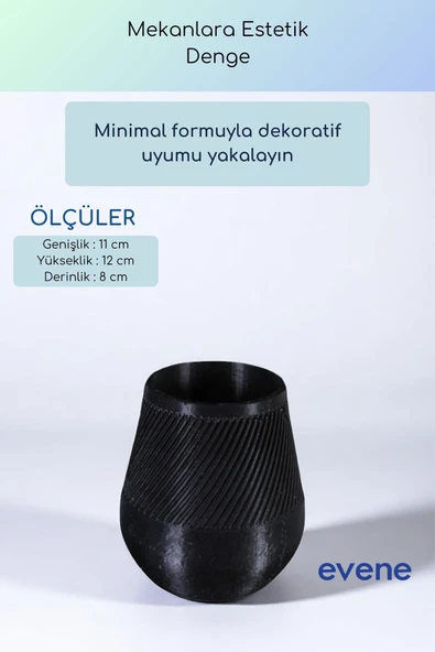 Vazo Küçük Vazo Masa Üstü Vazo Ev Dekorasyon Vazo Altın Renk Model 89 - Resim 9