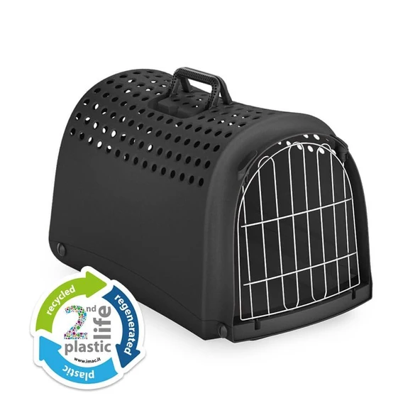 Imac Lınus 2nd Lıfe Evcil Hayvan Taşıma Çantası Siyah 52,5x32x34,5cm - Resim 2