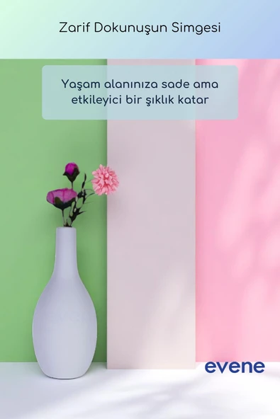 Vazo Küçük Vazo Masa Üstü Vazo Ev Dekorasyon Vazo Altın Eskitme Renk Model 72 - Resim 8