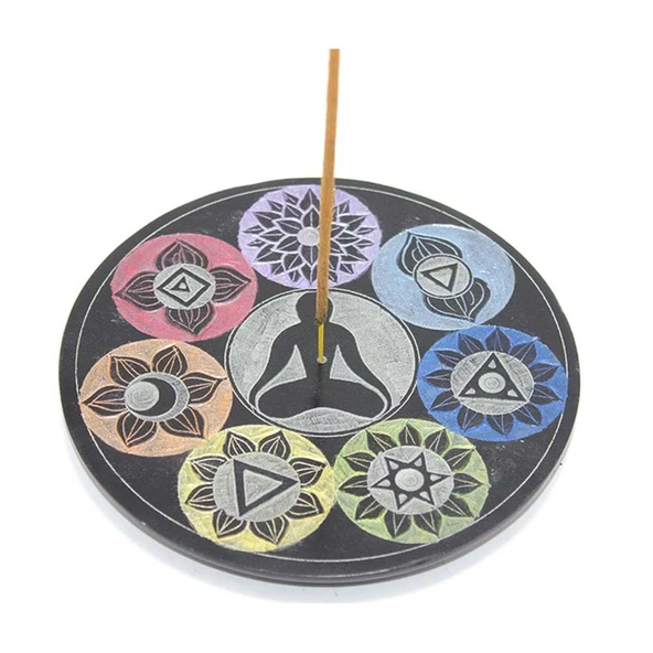 7 Çakra ( Chakra ) Tasarımı Tütsülük ürün görseli 1