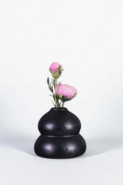 Vazo Küçük Vazo Masa Üstü Vazo Ev Dekorasyon Vazo Altın Eskitme Renk Model 65 ürün görseli 1