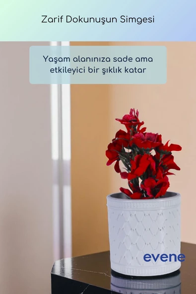 Vazo Küçük Vazo Masa Üstü Vazo Ev Dekorasyon Vazo Altın Renk Model 87 - Resim 8