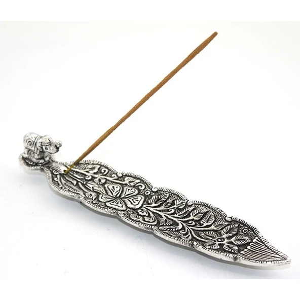 Metal Kayık Fil Tasarımı Tütsülük ürün görseli 1