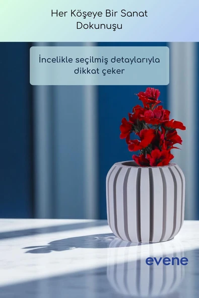 Vazo Küçük Vazo Masa Üstü Vazo Ev Dekorasyon Vazo Altın Renk Model 79 - Resim 10