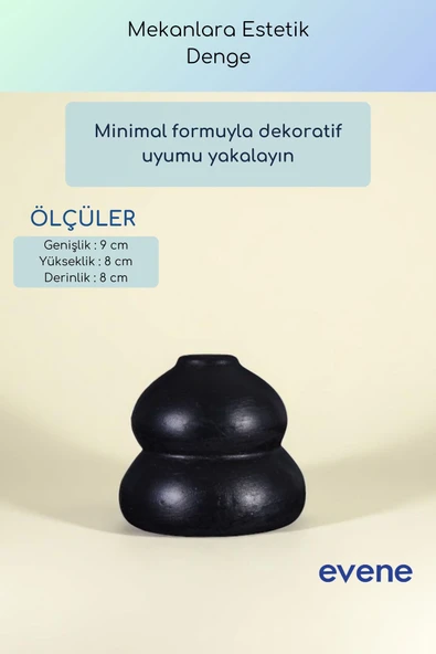 Vazo Küçük Vazo Masa Üstü Vazo Ev Dekorasyon Vazo Altın Eskitme Renk Model 65 - Resim 3