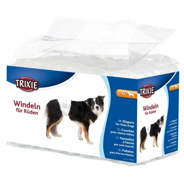 Trixie Erkek Köpek Pedi L-XL 60-80cm 12Adet ürün görseli