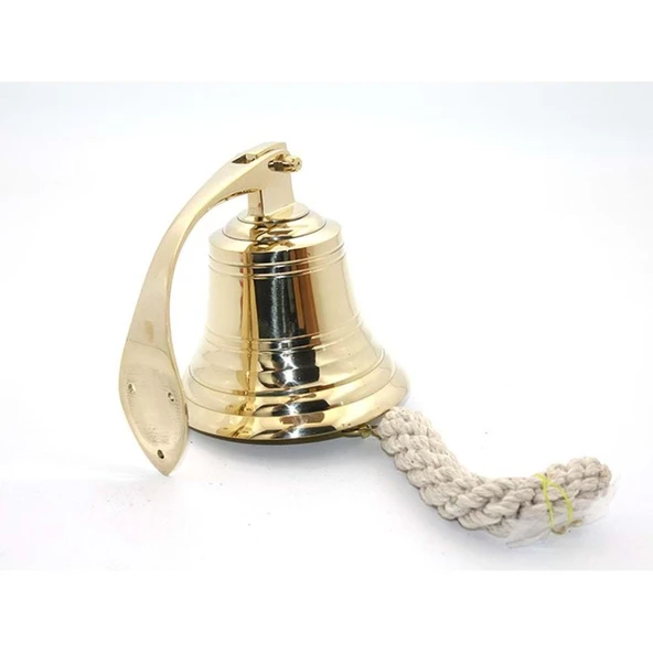 Duvara Asmalı Pirinç Çan - Resim 2