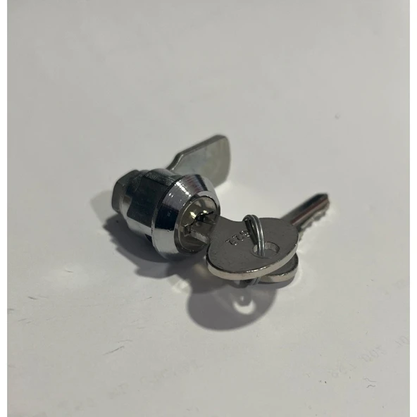 Mini Silindirli Kilit Düz Mandallı - Resim 2