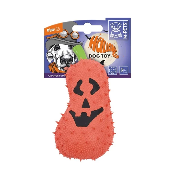 M-Pets Halloween Orange Pumpkin Turuncu Köpek Oyuncağı ürün görseli